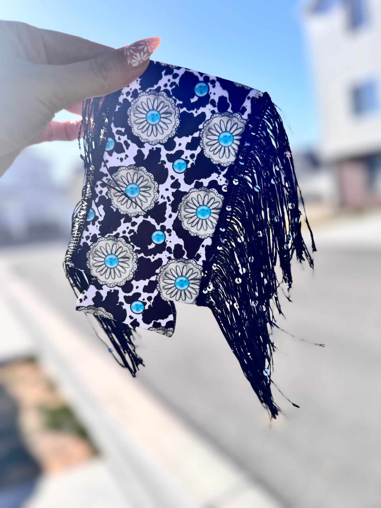 Branded Babes Fringed Koozies