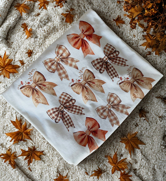 Fall Bows Graphic Tee