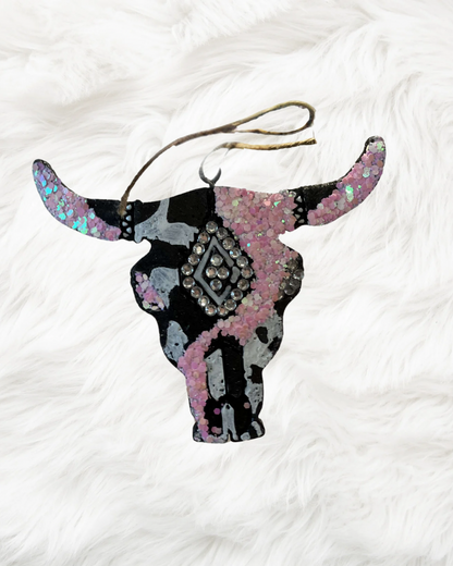 Punchy & Pink Bull Skull