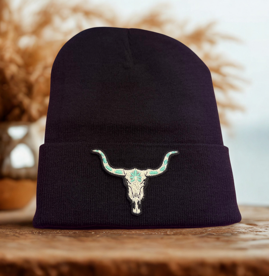Bull Skull Beanie